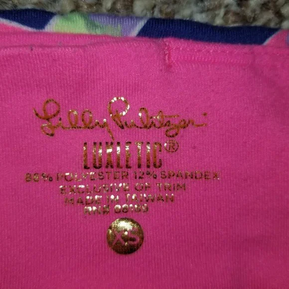 Lilly Pulitzer Luxletic UPF 50+ Weekender Cropped Leggings - Picture 7 of 7